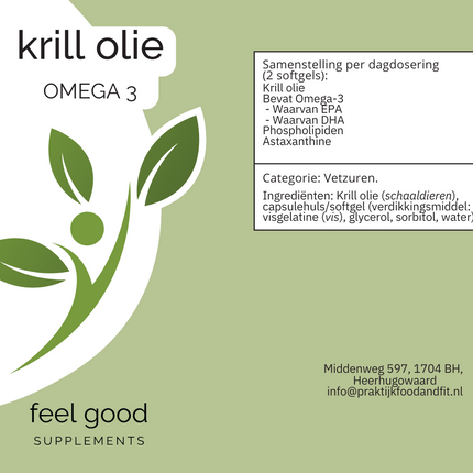 Krill Olie - 90 softgels