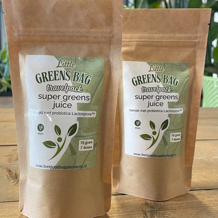 Super Greens Juice travel pack