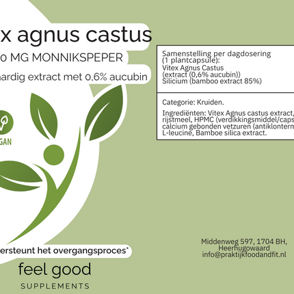 Vitex Agnus Castus - 60 plantcaps